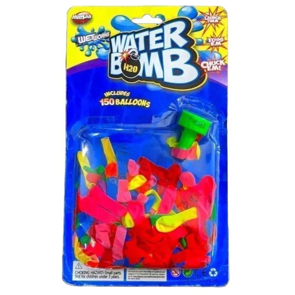 WetWorks Water Bomb H2O Includes 150 Balloons